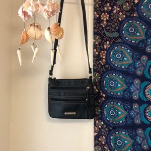 Nine west black cross body bag